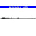 ATE Bremsschlauch | 24.5111-0496.3 ATE Bremsschlauch | 24.5111-0496.3