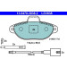 Bremsbelagsatz Fiat S. 500 1.2 07- Keramik | 13.0470-3838.2 Bremsbelagsatz Fiat S. 500 1.2 07- Keramik | 13.0470-3838.2