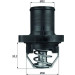 Integralthermostat | PSA 1.4-2.0i 00 | TI 47 89