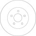 Bremsscheibe Ford T. Mondeo 00 | DF4218 Bremsscheibe Ford T. Mondeo 00 | DF4218