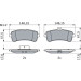 Bremsklötze | MERCEDES C, S-Klasse 13 | 0 986 494 763 Bremsklötze | MERCEDES C, S-Klasse 13 | 0 986 494 763