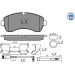 Bremsbelagsatz Vw P. Crafter 2.0-2.5 Tdi 06 | 025 292 0020/PD Bremsbelagsatz Vw P. Crafter 2.0-2.5 Tdi 06 | 025 292 0020/PD