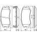 Bremsklötze | HYUNDAI,KIA | 0 986 424 815 Bremsklötze | HYUNDAI,KIA | 0 986 424 815