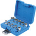 BGS Steckschlüssel-Einsatz-Satz Sechskant | Antrieb Innenvierkant 12,5 mm (1/2"""") | Zollgrößen | 10-tlg | 2434 BGS Steckschlüssel-Einsatz-Satz Sechskant | Antrieb Innenvierkant 12,5 mm (1/2"""") | Zollgrößen | 10-tlg | 2434