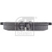 FEBI BILSTEIN Bremsbelagsatz, Scheibenbremse | 116294 FEBI BILSTEIN Bremsbelagsatz, Scheibenbremse | 116294