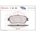 BREMBO Bremsklötze VA | LEXUS ES/TOYOTA Previa 04 | P 83 105 BREMBO Bremsklötze VA | LEXUS ES/TOYOTA Previa 04 | P 83 105