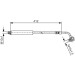 Bremsschlauch HA li | OPEL Mokka 12 | 1 987 481 B23 Bremsschlauch HA li | OPEL Mokka 12 | 1 987 481 B23