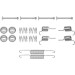 1 987 475 327 Zubehörsatz, Feststellbremsbacken 1 987 475 327 Zubehörsatz, Feststellbremsbacken