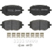 BREMBO Bremsklötze VA | DACIA Sandero RENAULT Clio 21 | P 68 073 BREMBO Bremsklötze VA | DACIA Sandero RENAULT Clio 21 | P 68 073