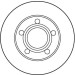 Bremsscheibe Vw T. A100/A6 | DF2651 Bremsscheibe Vw T. A100/A6 | DF2651