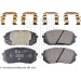 Bremsbelagsatz Hyundai P. I40 1.6-2.0 Gdi 11 | ADG042170 Bremsbelagsatz Hyundai P. I40 1.6-2.0 Gdi 11 | ADG042170