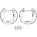 Satz Bremsbacken Nissan Micra 92- 1 80X27 | 84047200 Satz Bremsbacken Nissan Micra 92- 1 80X27 | 84047200