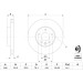 Bremsscheibe | VW | 0 986 479 B88 Bremsscheibe | VW | 0 986 479 B88