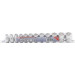BGS Steckschlüssel-Einsatz-Satz, Sechskant | Antrieb Innenvierkant 10 mm (3/8"""") | SW 8 - 19 mm | 12-tlg | 9104 BGS Steckschlüssel-Einsatz-Satz, Sechskant | Antrieb Innenvierkant 10 mm (3/8"""") | SW 8 - 19 mm | 12-tlg | 9104