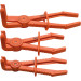BGS Schlauch-Abklemmzangen-Satz | 90° abgewinkelt | 155-220 mm | 3-tlg | 8764 BGS Schlauch-Abklemmzangen-Satz | 90° abgewinkelt | 155-220 mm | 3-tlg | 8764