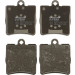 Bremsklötze HA | MERCEDES W203,R171 00 | GDB1545 Bremsklötze HA | MERCEDES W203,R171 00 | GDB1545