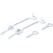 BGS Sturmhaken | 4,0 x 80 mm | 2-tlg | 80942 BGS Sturmhaken | 4,0 x 80 mm | 2-tlg | 80942
