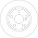Bremsscheibe Db T. W246/W176 A/B Klasse 11 | DF6376 Bremsscheibe Db T. W246/W176 A/B Klasse 11 | DF6376