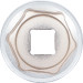 BGS Steckschlüssel-Einsatz Sechskant | Antrieb Innenvierkant 25 mm (1"""") | SW 60 mm | 3760 BGS Steckschlüssel-Einsatz Sechskant | Antrieb Innenvierkant 25 mm (1"""") | SW 60 mm | 3760