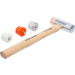 BGS Wechselkopf-Hammer | Hickory-Stiel | Ø 35 mm | 9176 BGS Wechselkopf-Hammer | Hickory-Stiel | Ø 35 mm | 9176