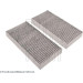 Innenraumfilter Honda Civic 01- 2 Stk. Mit Aktivkohle | ADH22504 Innenraumfilter Honda Civic 01- 2 Stk. Mit Aktivkohle | ADH22504