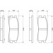 Bremsklötze | MITSUBISHI,PROTON,CHRYSLER,DODGE | 0 986 461 145 Bremsklötze | MITSUBISHI,PROTON,CHRYSLER,DODGE | 0 986 461 145
