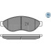 Bremsbelagsatz Fiat P. Ducato/Boxer/Jumper 06- Adowno— 1100/1500 | 025 244 6819-1/PD Bremsbelagsatz Fiat P. Ducato/Boxer/Jumper 06- Adowno— 1100/1500 | 025 244 6819-1/PD