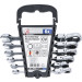 BGS Ratschenring-Maulschlüssel-Satz | flexible Köpfe | Zollmaße | SW 1/4"""" - 9/16"""" | 6-tlg | 30005 BGS Ratschenring-Maulschlüssel-Satz | flexible Köpfe | Zollmaße | SW 1/4"""" - 9/16"""" | 6-tlg | 30005
