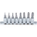 BGS Bit-Einsatz-Satz | Antrieb Innenvierkant 6,3 mm (1/4"""") | Innensechskant mit Bohrung 2 - 7 mm | 8-tlg | 5156 BGS Bit-Einsatz-Satz | Antrieb Innenvierkant 6,3 mm (1/4"""") | Innensechskant mit Bohrung 2 - 7 mm | 8-tlg | 5156