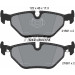 Bremsbelagsatz Bmw T. E39 11/95 | 2169103 Bremsbelagsatz Bmw T. E39 11/95 | 2169103