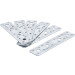 BGS Flachverbinder-Satz | 180 x 40 x 2,5 mm | 6-tlg | 80791 BGS Flachverbinder-Satz | 180 x 40 x 2,5 mm | 6-tlg | 80791