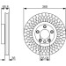 Bremsscheibe | PORSCHE,VW | 0 986 479 A33 Bremsscheibe | PORSCHE,VW | 0 986 479 A33
