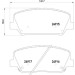 BREMBO Bremsklötze VA | HYUNDAI i30 (GD) | P 30 065 BREMBO Bremsklötze VA | HYUNDAI i30 (GD) | P 30 065