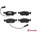 BREMBO Bremsbelagsatz, Scheibenbremse | P 24 007 BREMBO Bremsbelagsatz, Scheibenbremse | P 24 007