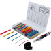 BGS Mini-Heißgasbrenner mit Schrumpfschlauch-Sortiment | farbig | mit Piezo-Zündung | 162-tlg | 70143 BGS Mini-Heißgasbrenner mit Schrumpfschlauch-Sortiment | farbig | mit Piezo-Zündung | 162-tlg | 70143