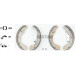 Bremsbacken Opel Astra F/Corsa A/B/Tigra 200X29 | 91044800 Bremsbacken Opel Astra F/Corsa A/B/Tigra 200X29 | 91044800