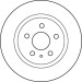 Bremsscheibe Opel T. Insignia 08- Felgen 17/18 | DF6112 Bremsscheibe Opel T. Insignia 08- Felgen 17/18 | DF6112