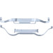 391-1288 Montagesatz f.Bremsklötze | FORD Galaxy,SEAT,VW Sharan 95 | 109-1288 391-1288 Montagesatz f.Bremsklötze | FORD Galaxy,SEAT,VW Sharan 95 | 109-1288