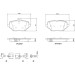 BREMBO Bremsklötze HA | MERCEDES | P 50 162 BREMBO Bremsklötze HA | MERCEDES | P 50 162