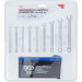 BGS Maul-Ringschlüssel-Satz | SW 4- 10 mm | 9-tlg | 30551 BGS Maul-Ringschlüssel-Satz | SW 4- 10 mm | 9-tlg | 30551