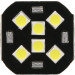 LED Lampe Birne Metalsockel R5W Ba15s 30x 2835 SMD Weiß LED Lampe Birne Metalsockel R5W Ba15s 30x 2835 SMD Weiß