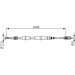 Handbremsseil | CITROEN,PEUGEOT,FIAT,LANCIA | 1987477953 Handbremsseil | CITROEN,PEUGEOT,FIAT,LANCIA | 1987477953