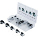 BGS Gummierte Schlauchklemmen-Sortiment | Ø 6 - 16 mm | 18-tlg | 14145 BGS Gummierte Schlauchklemmen-Sortiment | Ø 6 - 16 mm | 18-tlg | 14145