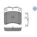 Bremsbelagsatz Vw P. T4 09/90 15 | 252065217 Bremsbelagsatz Vw P. T4 09/90 15 | 252065217
