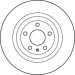 Bremsscheibe Vw T. A6 2.0-4.2 TRW SINGLE DF4818S