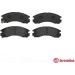 BREMBO Bremsklötze VA | CITROEN C-Crosser PEUGEOT 4007 07-13 | P 54 017 BREMBO Bremsklötze VA | CITROEN C-Crosser PEUGEOT 4007 07-13 | P 54 017