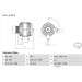 Lichtmaschine | RENAULT Megane | 0 986 080 710