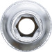 BGS Steckschlüssel-Einsatz Sechskant, tief | Antrieb Innenvierkant 12,5 mm (1/2"""") | SW 8 mm | 9355 BGS Steckschlüssel-Einsatz Sechskant, tief | Antrieb Innenvierkant 12,5 mm (1/2"""") | SW 8 mm | 9355