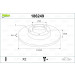 VALEO Bremsscheibe 186249