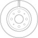 Bremsscheibe Kia P. Rio Ii | DF4410 Bremsscheibe Kia P. Rio Ii | DF4410